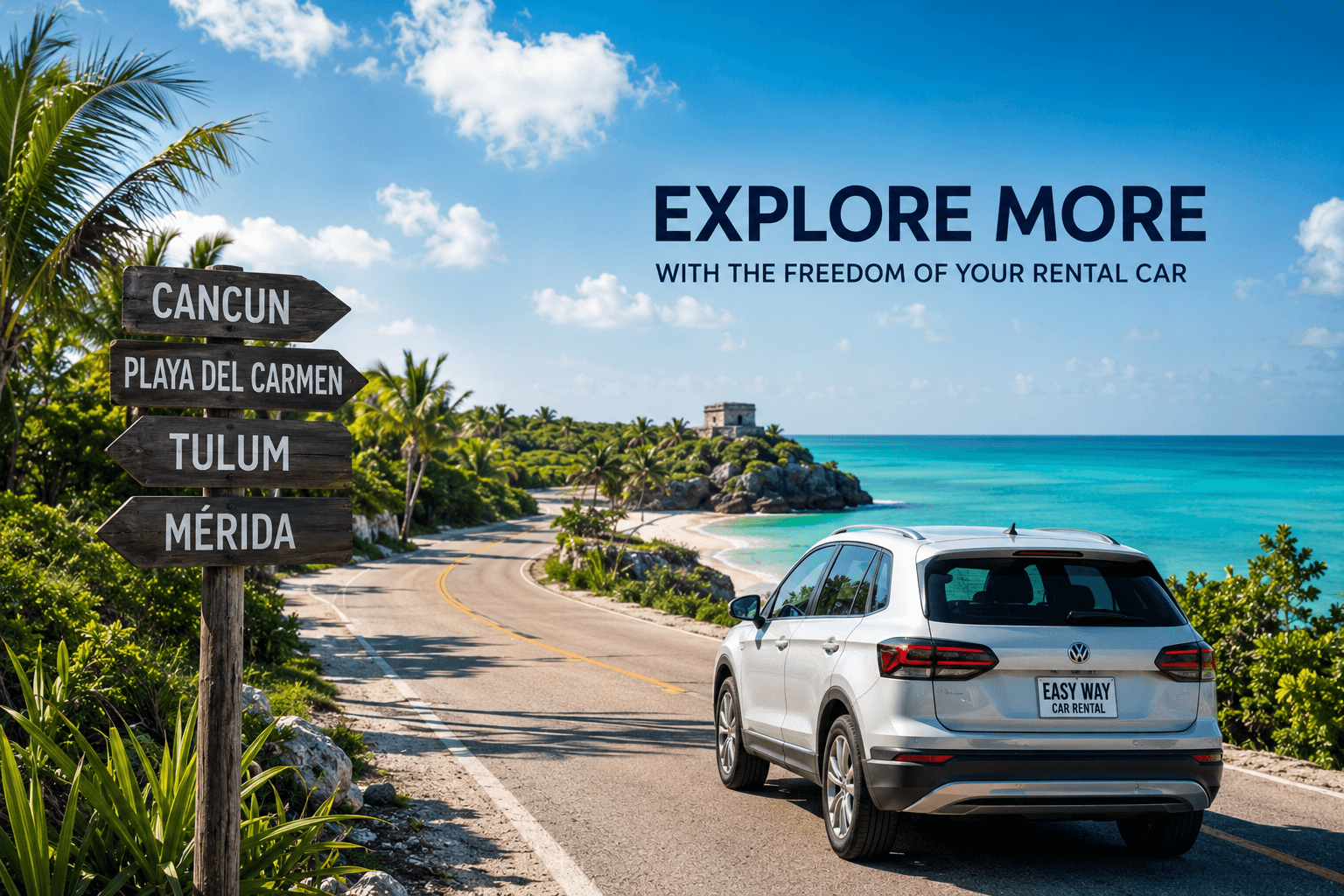 The Ultimate Guide to Renting a Car in Cancun, Playa del Carmen, Tulum & Mérida