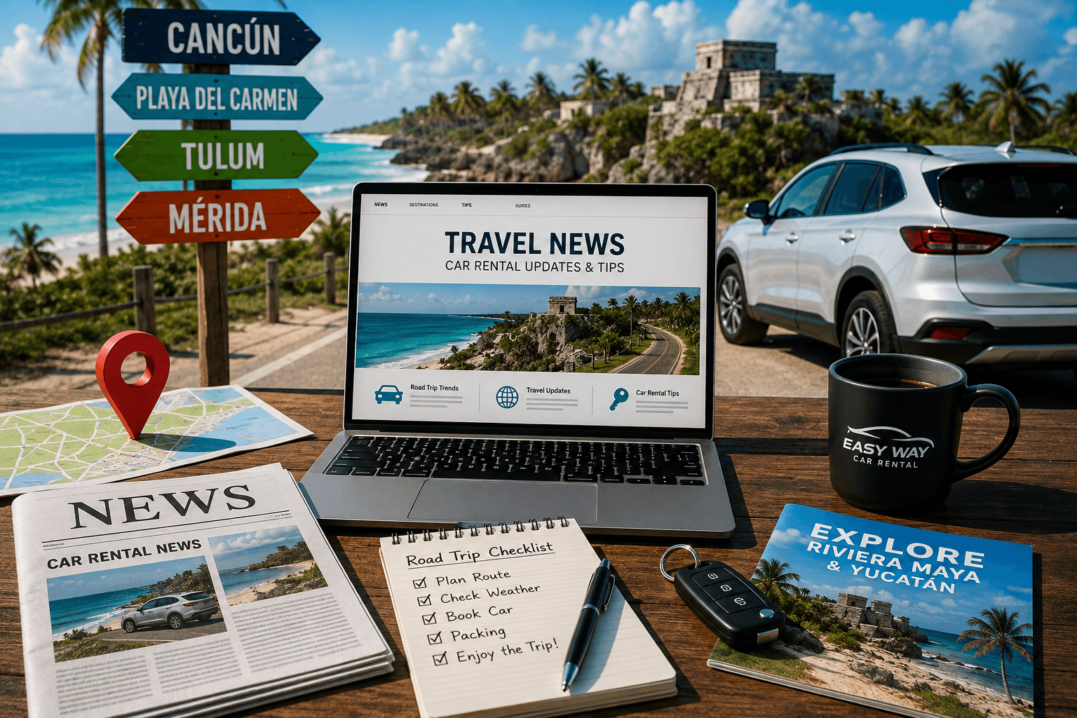 Latest Car Rental News & Travel Updates for Cancun, Playa del Carmen, Tulum & Mérida